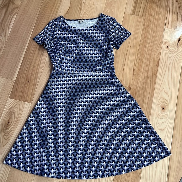 Talbots Patterned A-Line Dress - Picture 1 of 2